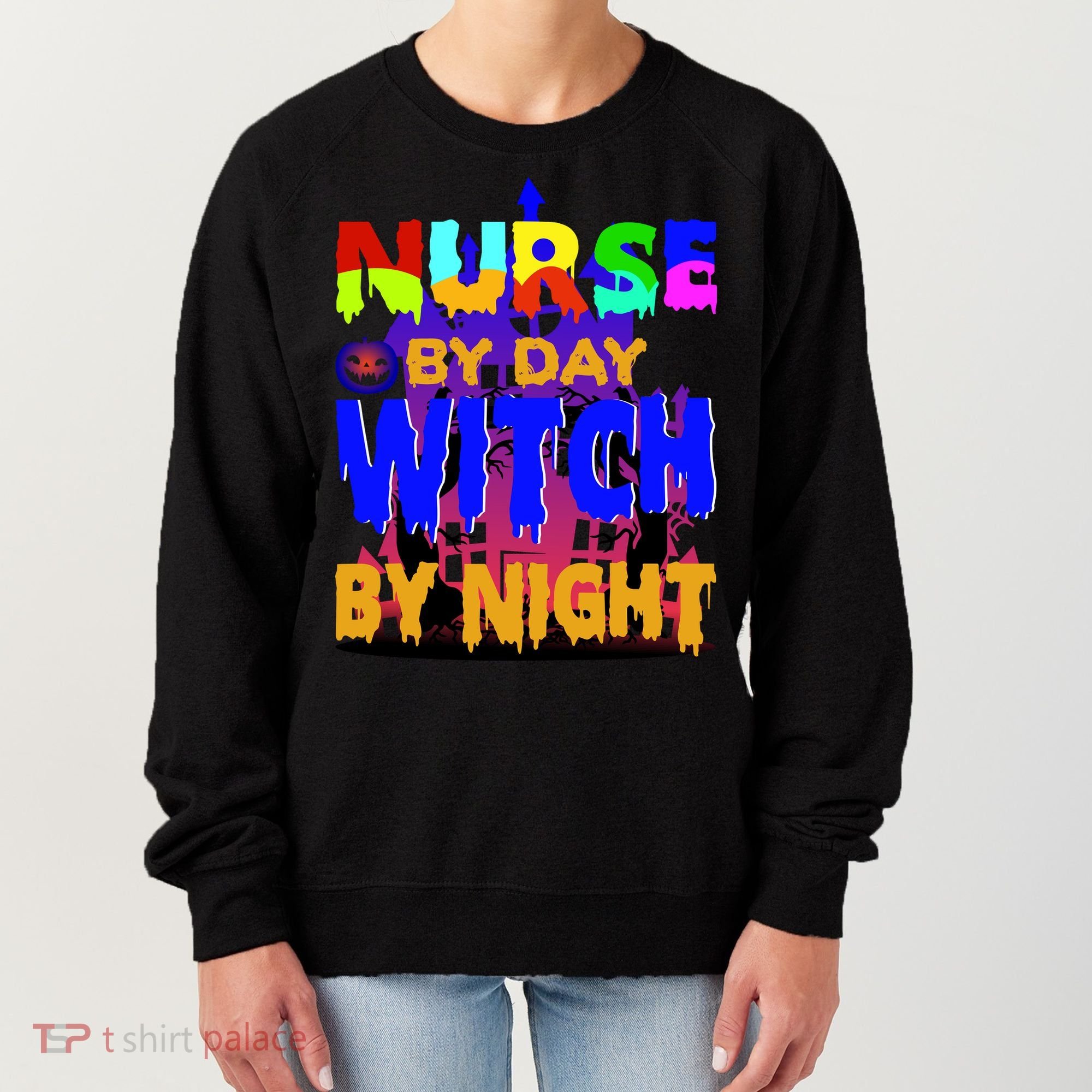 Nurse By Day Witch By Night Women's Sweatshirt