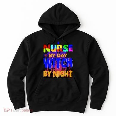 Nurse By Day Witch By Night Hoodie