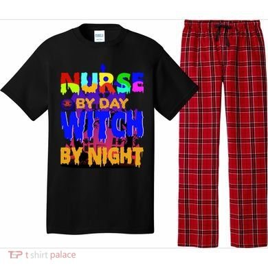 Nurse By Day Witch By Night Pajama Set