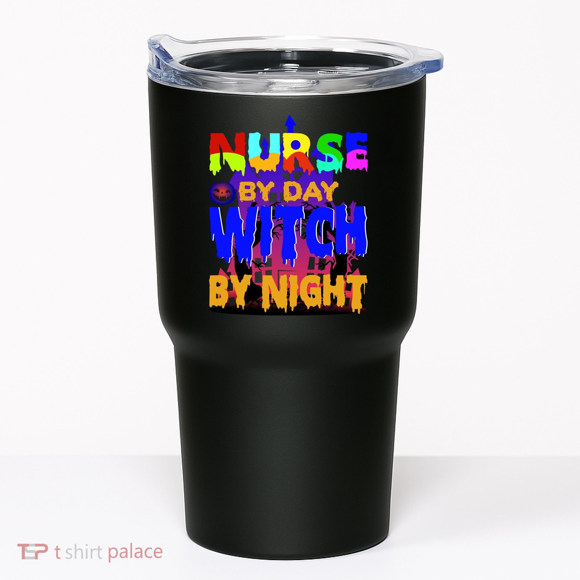Nurse By Day Witch By Night Tumbler