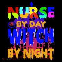 Nurse By Day Witch By Night Mousepad thumb 1