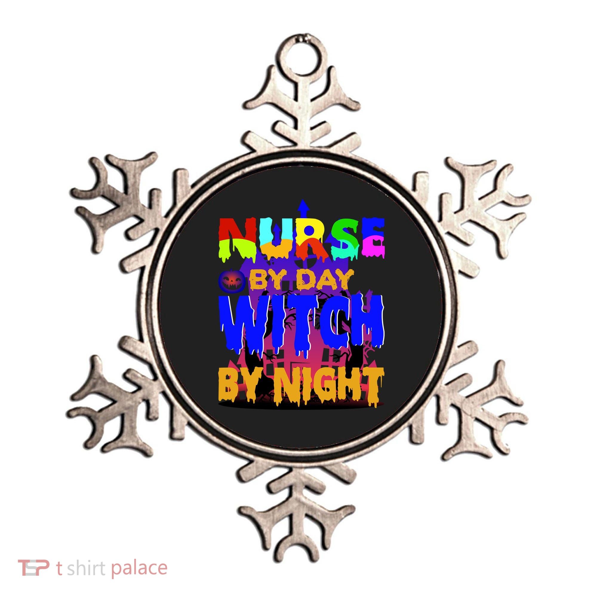 Nurse By Day Witch By Night Ornament