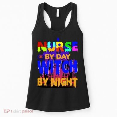 Nurse By Day Witch By Night Women's Tank Top