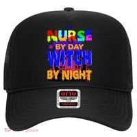 Nurse By Day Witch By Night Hat thumb 0