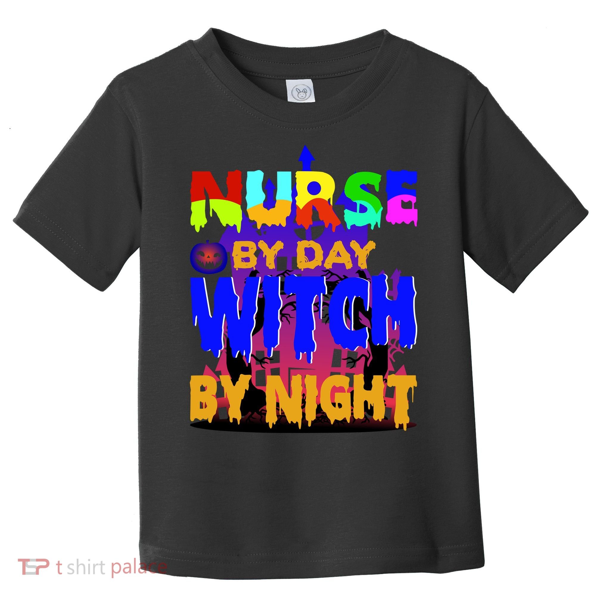 Nurse By Day Witch By Night Toddler T-Shirt