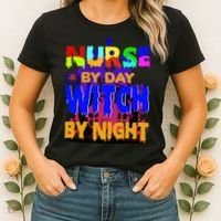 Nurse By Day Witch By Night Women's T-Shirt thumb 2