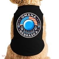 Nebraska Blue Dot Democratic 2nd District Omaha Kamala 2024 Doggie Tank thumb 0