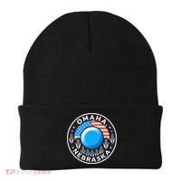 Nebraska Blue Dot Democratic 2nd District Omaha Kamala 2024 Beanie thumb 0