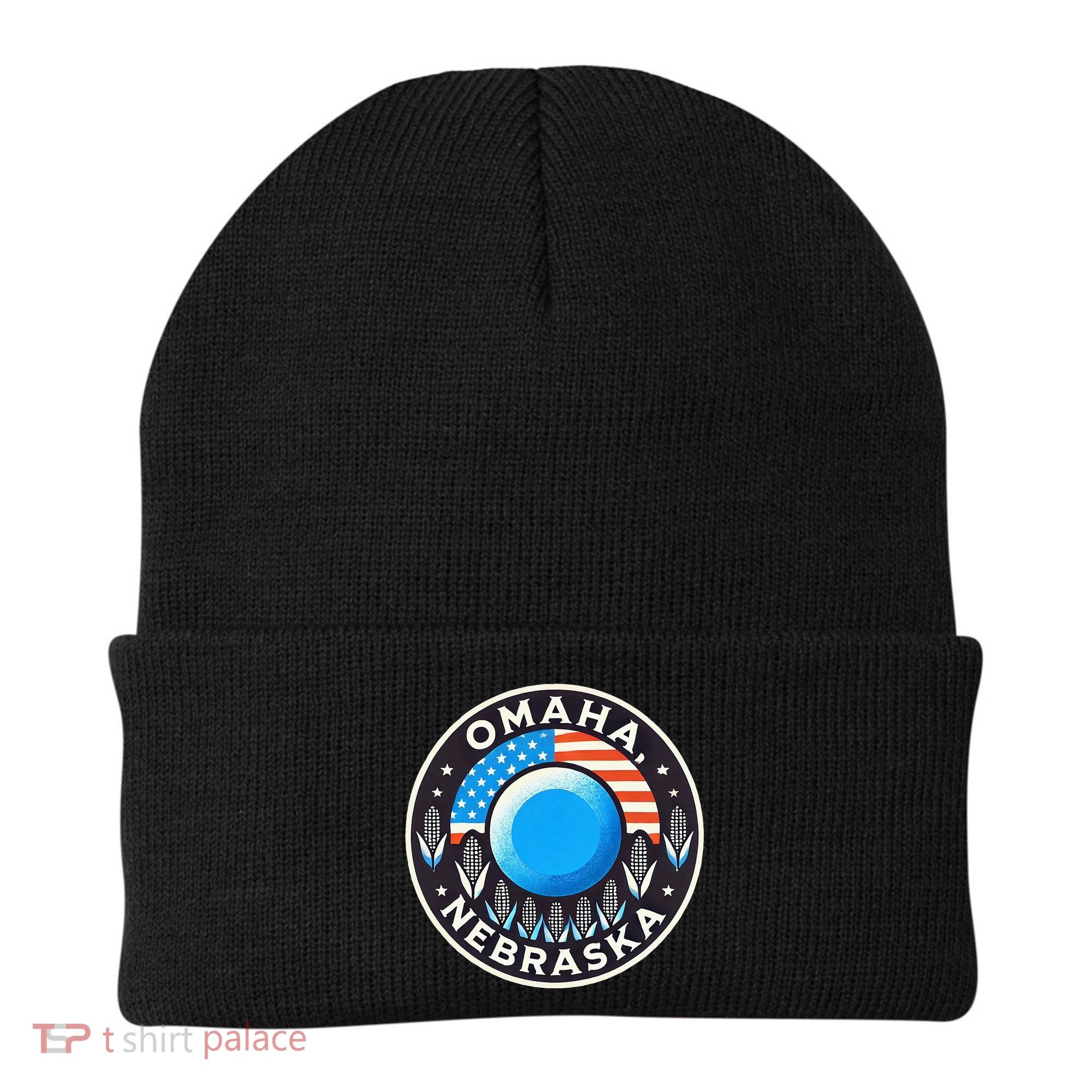 Nebraska Blue Dot Democratic 2nd District Omaha Kamala 2024 Beanie