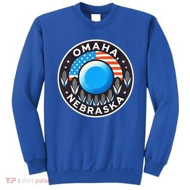 Nebraska Blue Dot Democratic 2nd District Omaha Kamala 2024 Sweatshirt