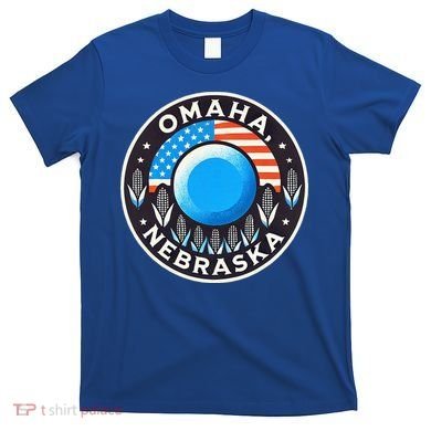 Nebraska Blue Dot Democratic 2nd District Omaha Kamala 2024 T-Shirt