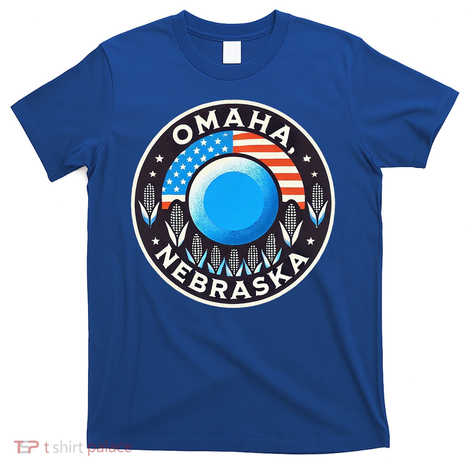 Nebraska Blue Dot Democratic 2nd District Omaha Kamala 2024 T-Shirt