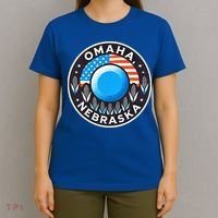 Nebraska Blue Dot Democratic 2nd District Omaha Kamala 2024 T-Shirt thumb 4