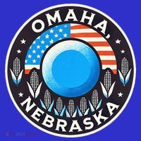 Nebraska Blue Dot Democratic 2nd District Omaha Kamala 2024 T-Shirt thumb 7