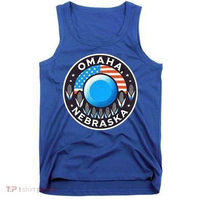 Nebraska Blue Dot Democratic 2nd District Omaha Kamala 2024 Tank Top