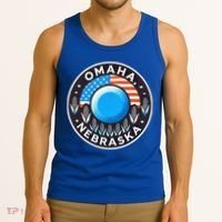 Nebraska Blue Dot Democratic 2nd District Omaha Kamala 2024 Tank Top thumb 3