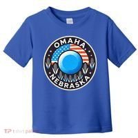 Nebraska Blue Dot Democratic 2nd District Omaha Kamala 2024 Toddler T-Shirt thumb 0