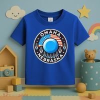 Nebraska Blue Dot Democratic 2nd District Omaha Kamala 2024 Toddler T-Shirt thumb 3