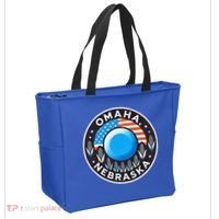 Nebraska Blue Dot Democratic 2nd District Omaha Kamala 2024 Tote Bag thumb 2