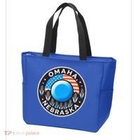 Nebraska Blue Dot Democratic 2nd District Omaha Kamala 2024 Tote Bag thumb 3