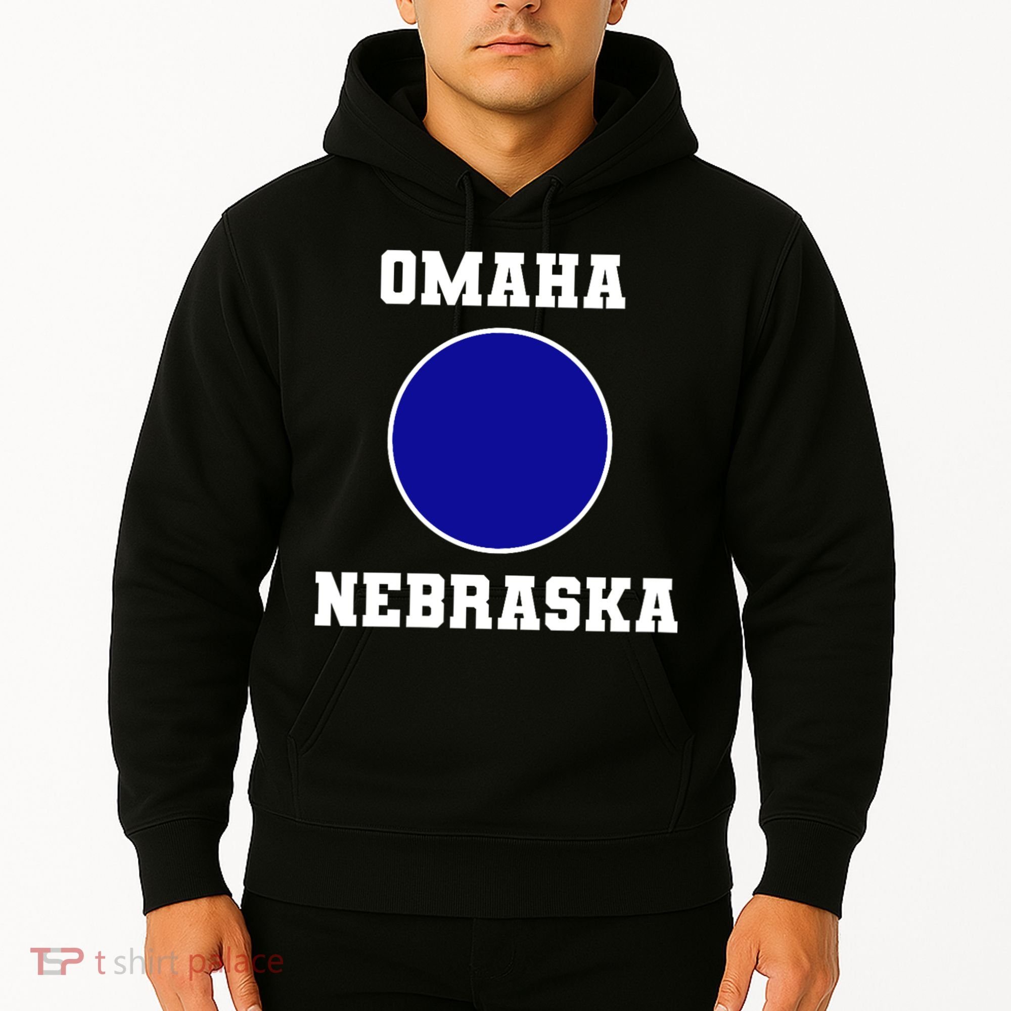 Nebraska Blue Dot Democratic 2nd District Omaha Hoodie