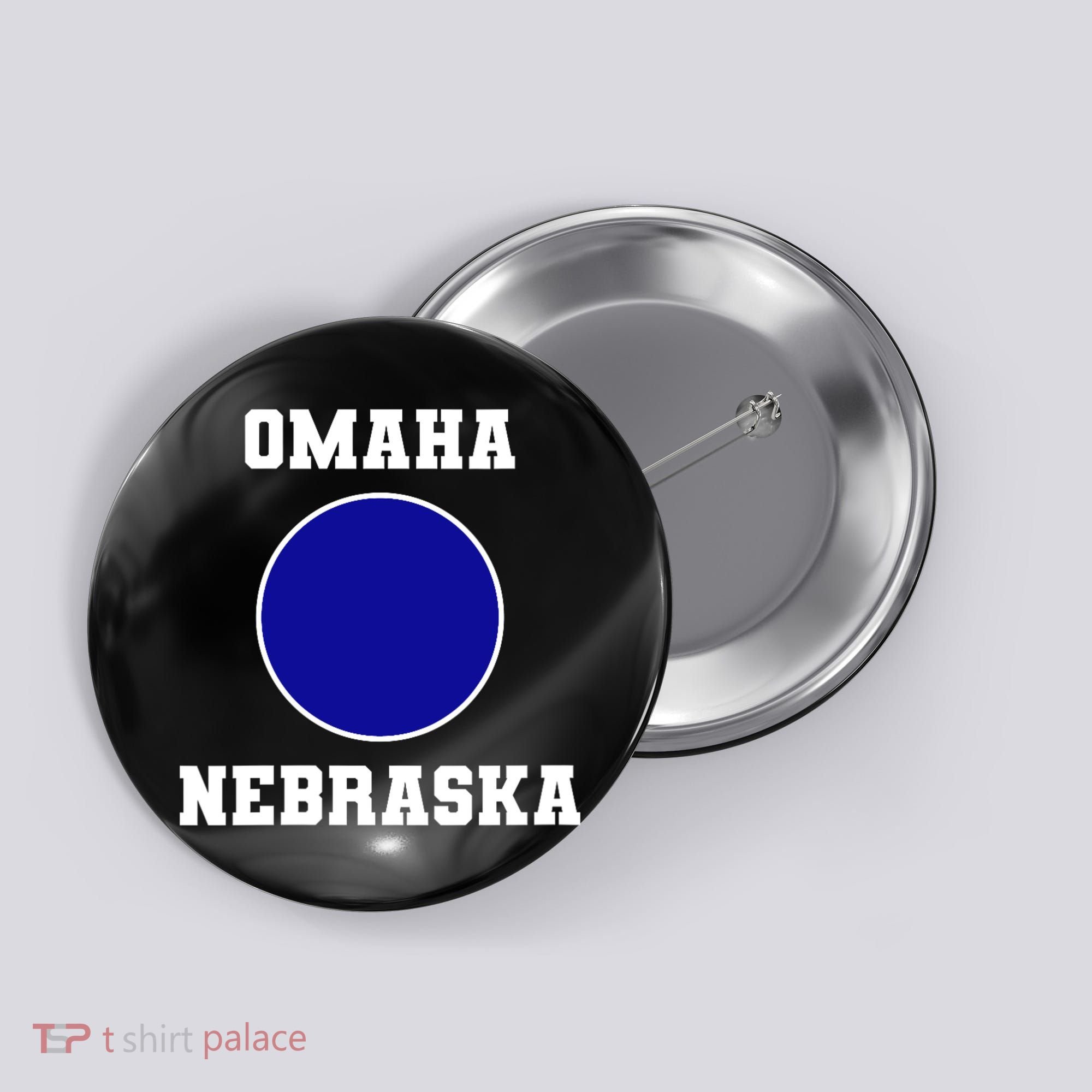 Nebraska Blue Dot Democratic 2nd District Omaha Button