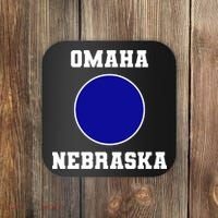 Nebraska Blue Dot Democratic 2nd District Omaha Coaster thumb 0