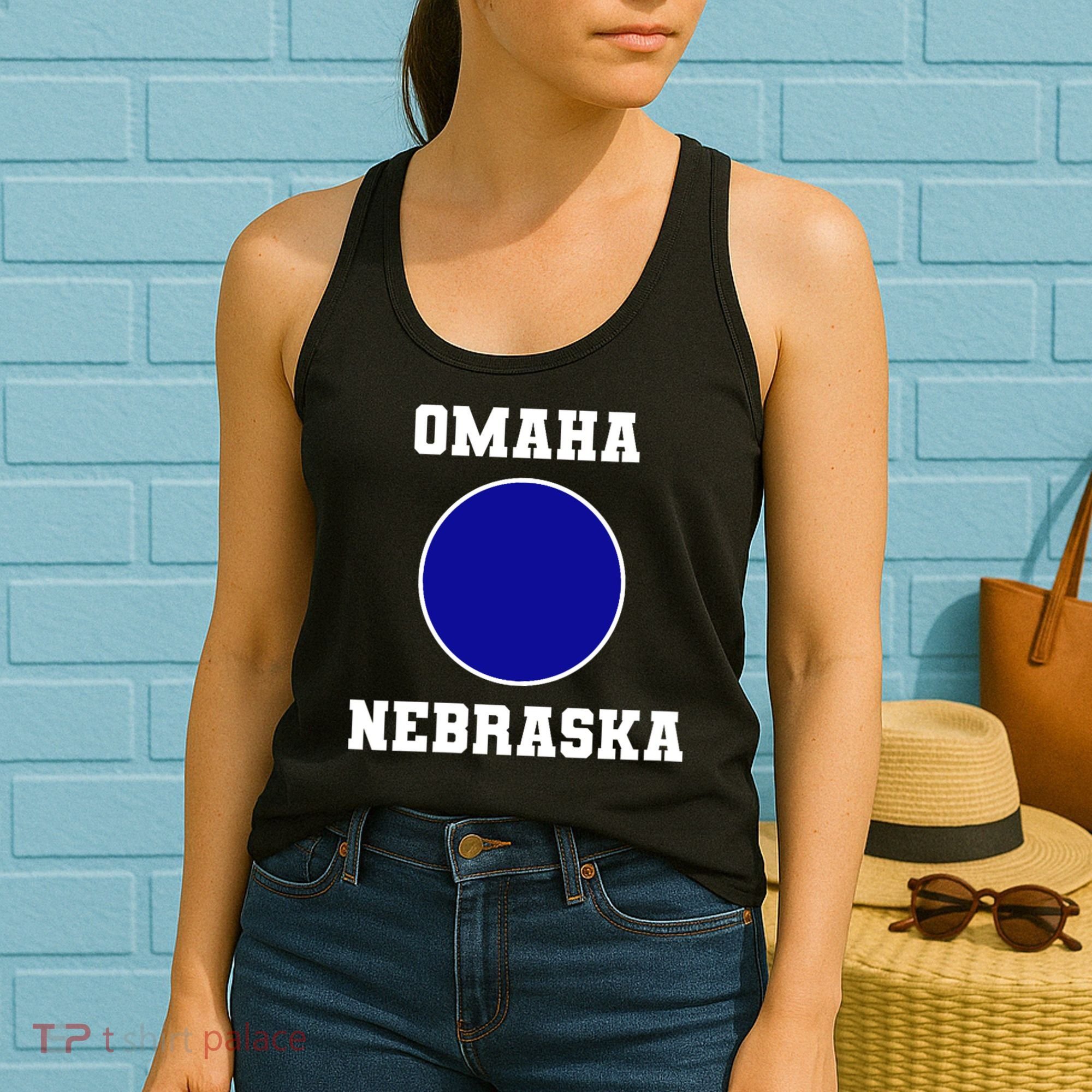 Nebraska Blue Dot Democratic 2nd District Omaha Women's Tank Top