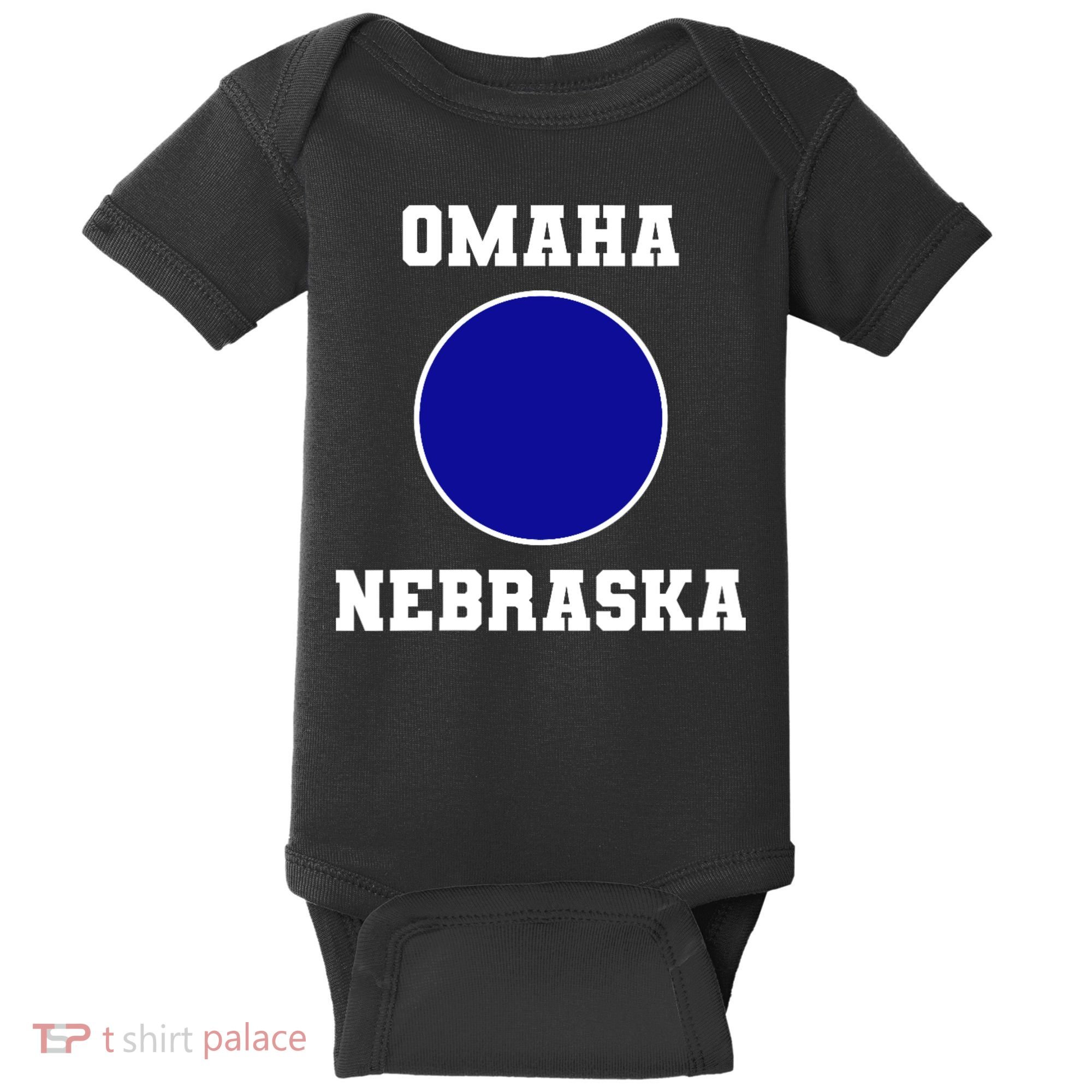 Nebraska Blue Dot Democratic 2nd District Omaha Baby Bodysuit