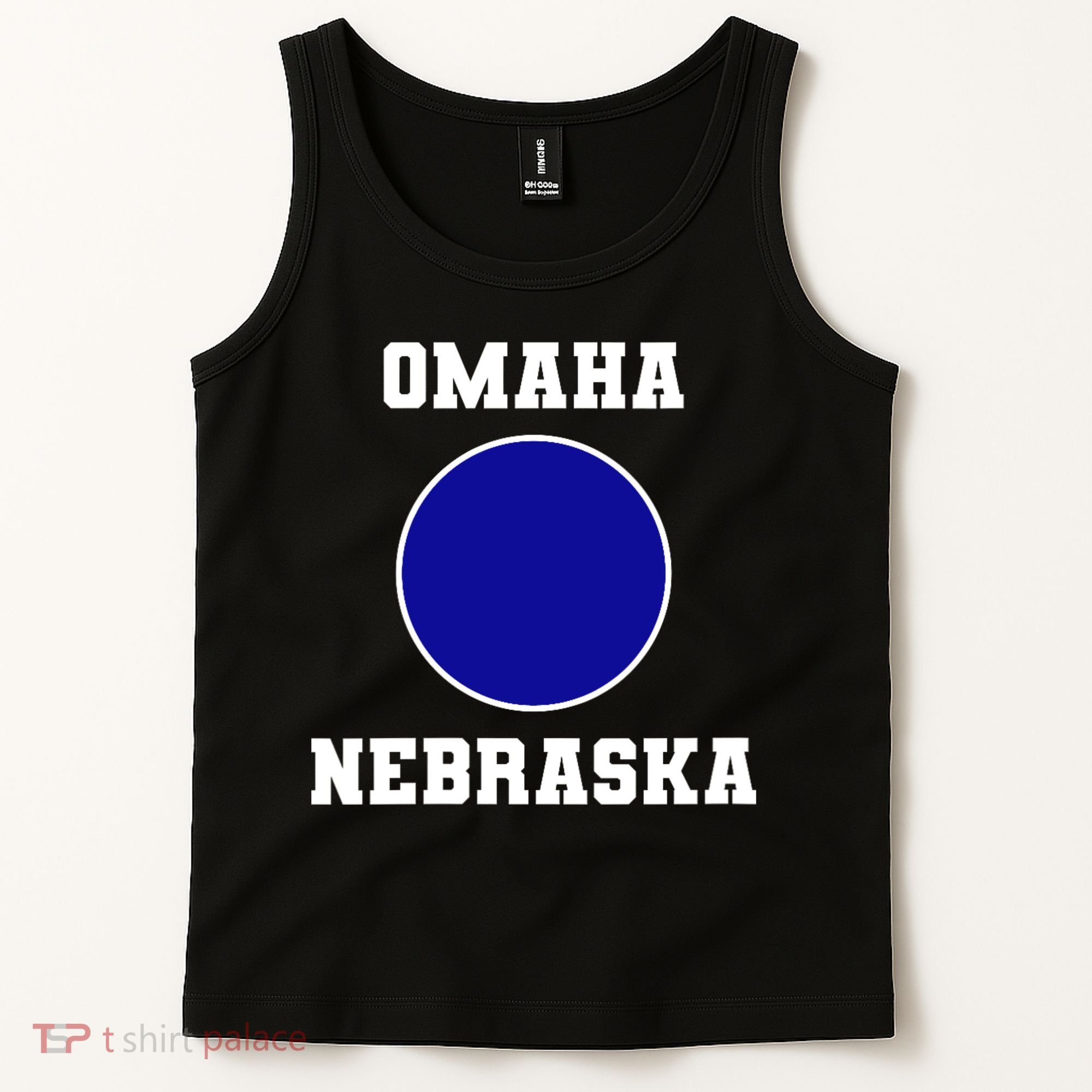 Nebraska Blue Dot Democratic 2nd District Omaha Tank Top