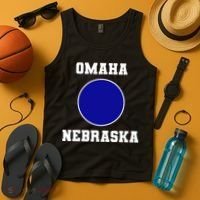 Nebraska Blue Dot Democratic 2nd District Omaha Tank Top thumb 4