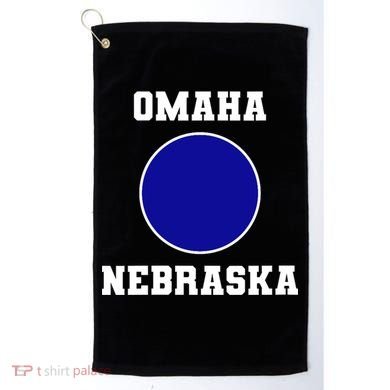 Nebraska Blue Dot Democratic 2nd District Omaha Golf Towel