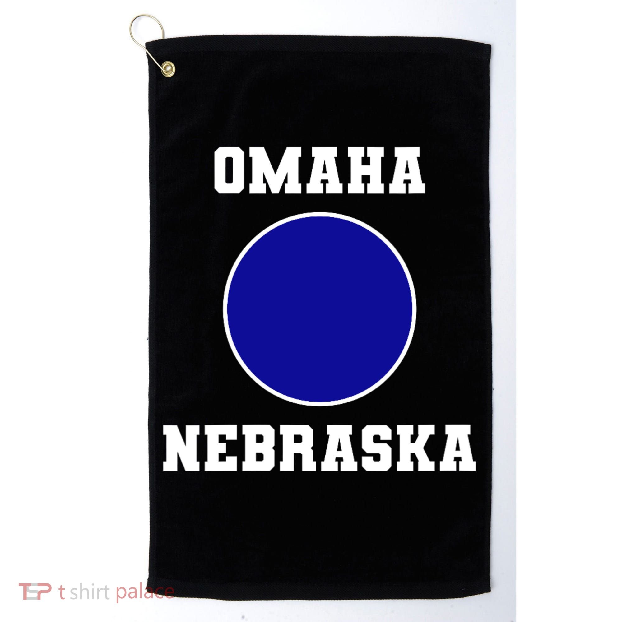 Nebraska Blue Dot Democratic 2nd District Omaha Golf Towel
