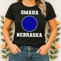 Nebraska Blue Dot Democratic 2nd District Omaha Women's T-Shirt thumb 2