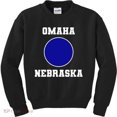 Nebraska Blue Dot Democratic 2nd District Omaha Kids Sweatshirt