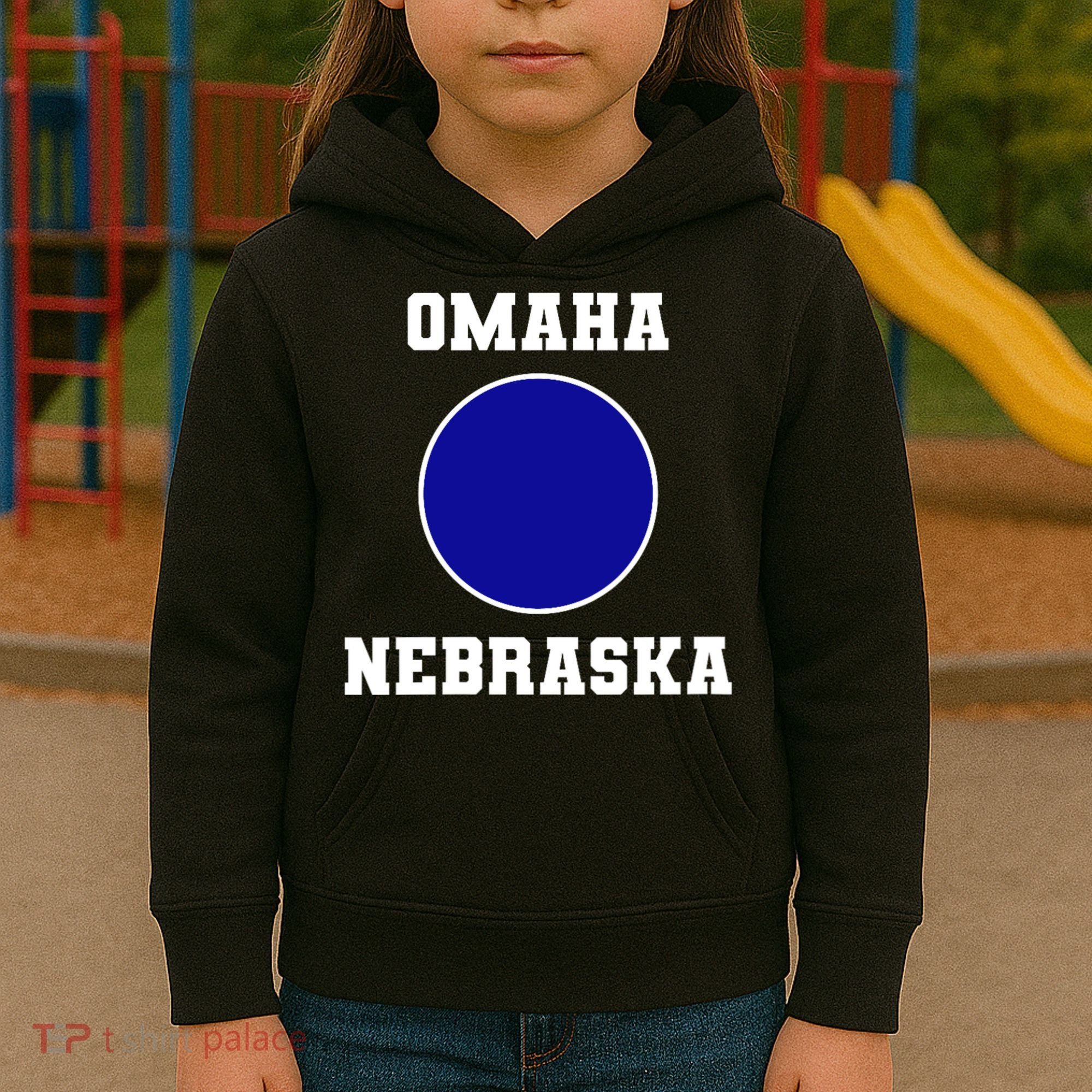Nebraska Blue Dot Democratic 2nd District Omaha Kids Hoodie