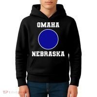 Nebraska Blue Dot Democratic 2nd District Omaha Kids Hoodie thumb 4