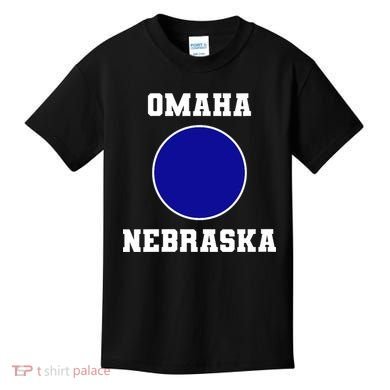 Nebraska Blue Dot Democratic 2nd District Omaha Kids T-Shirt