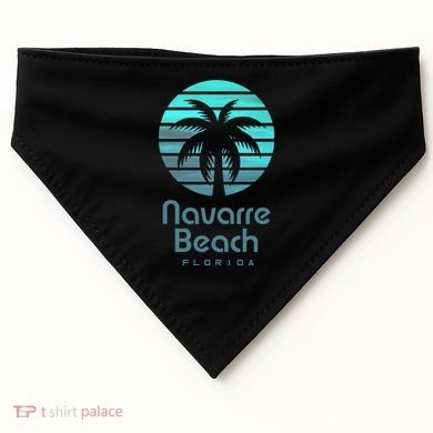Navarre Beach Florida USA-Made Doggie Bandana