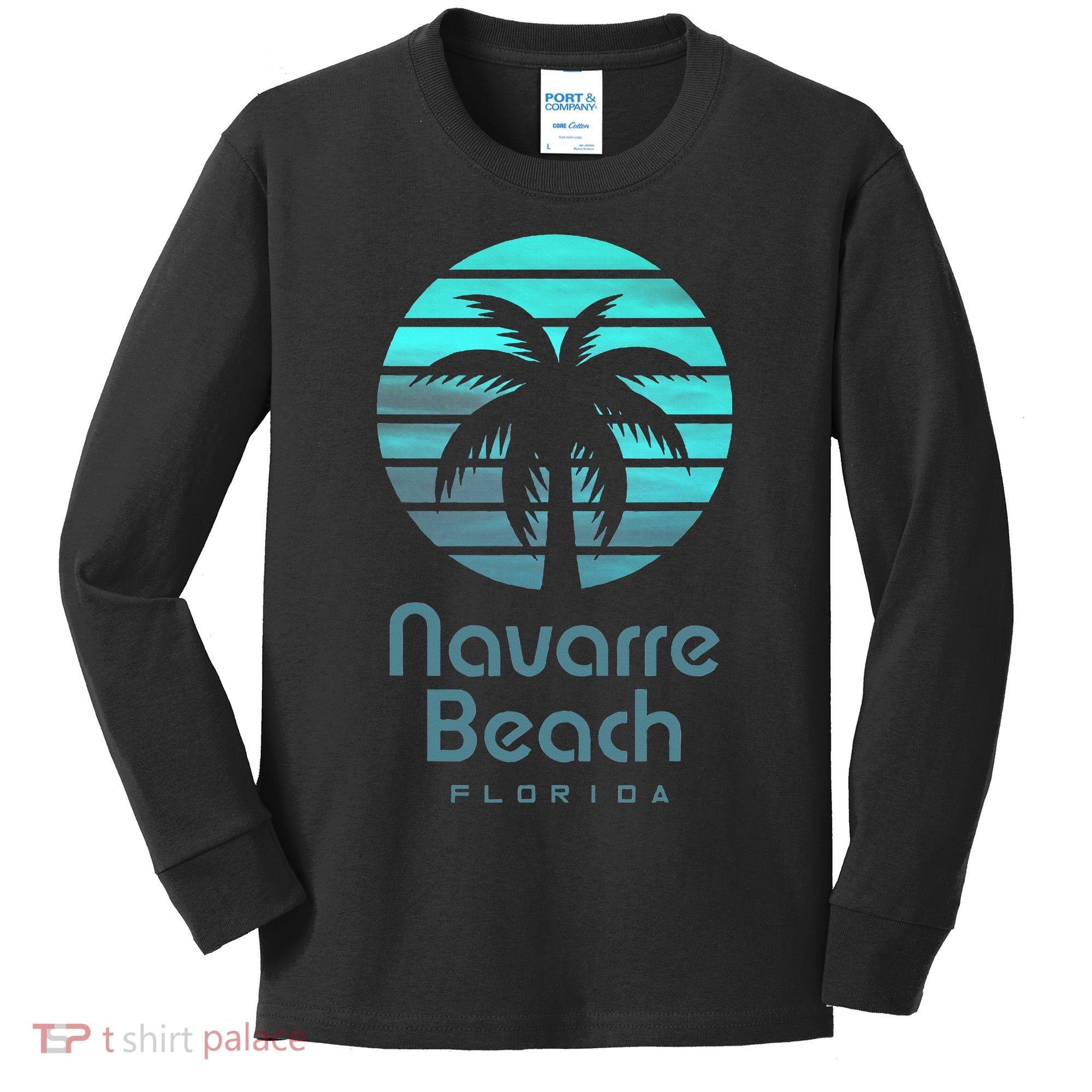 Navarre Beach Florida Kids Long Sleeve Shirt