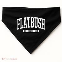 Nyc Borough Flatbush Brooklyn New York USA-Made Doggie Bandana thumb 0