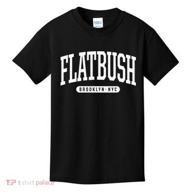 Nyc Borough Flatbush Brooklyn New York Kids T-Shirt