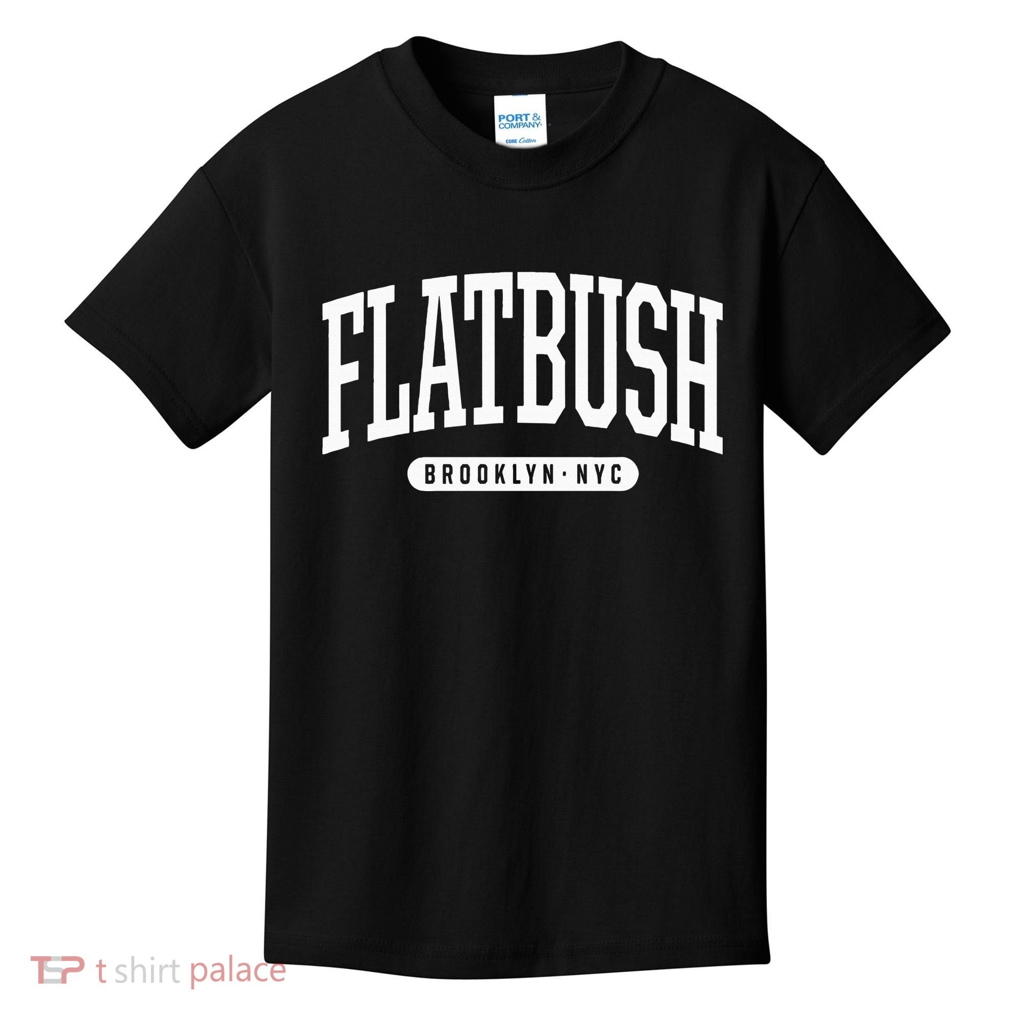 Nyc Borough Flatbush Brooklyn New York Kids T-Shirt