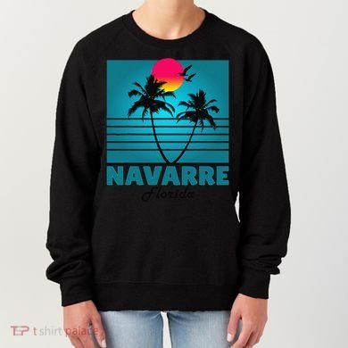 Navarre Beach Florida Fl Summer Seagulls Souvenirs Women's Sweatshirt