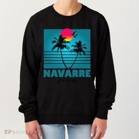 Navarre Beach Florida Fl Summer Seagulls Souvenirs Women's Sweatshirt thumb 0