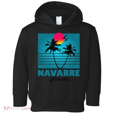 Navarre Beach Florida Fl Summer Seagulls Souvenirs Toddler Hoodie