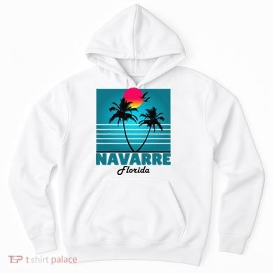 Navarre Beach Florida Fl Summer Seagulls Souvenirs Hoodie
