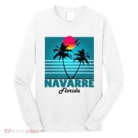 Navarre Beach Florida Fl Summer Seagulls Souvenirs Long Sleeve Shirt thumb 0