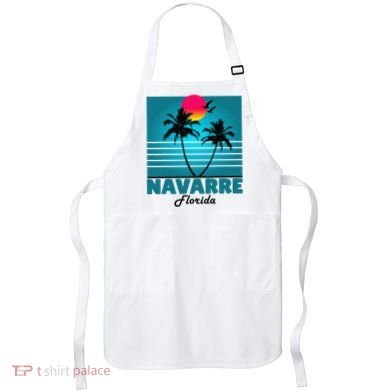Navarre Beach Florida Fl Summer Seagulls Souvenirs Apron