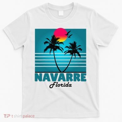 Navarre Beach Florida Fl Summer Seagulls Souvenirs T-Shirt